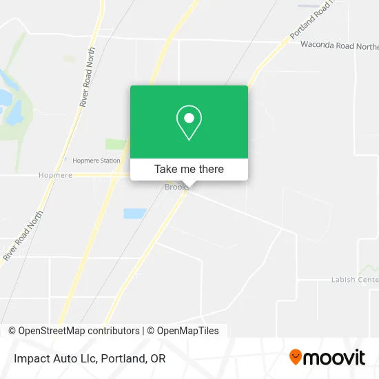 Impact Auto Llc map