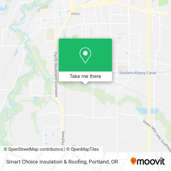 Smart Choice Insulation & Roofing map