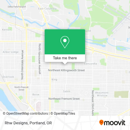 Rhw Designs map