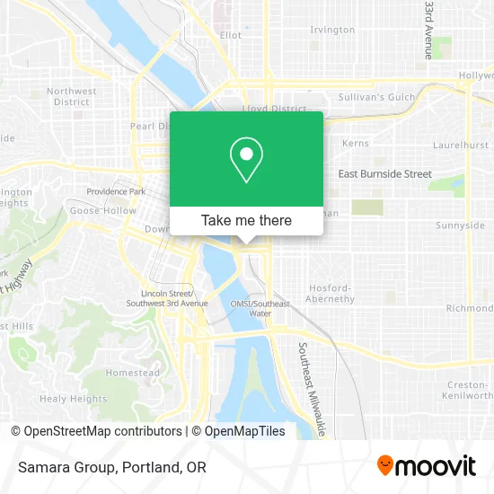 Samara Group map
