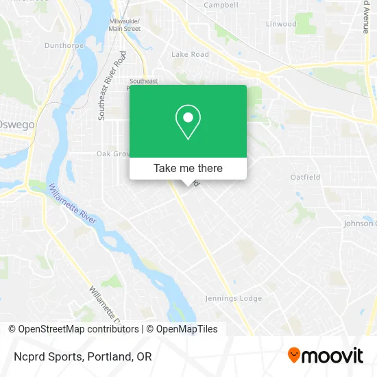 Ncprd Sports map