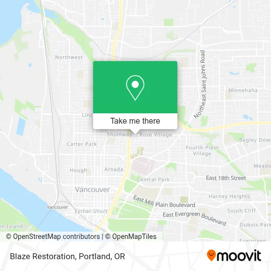 Blaze Restoration map