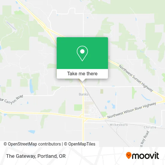 The Gate Way map