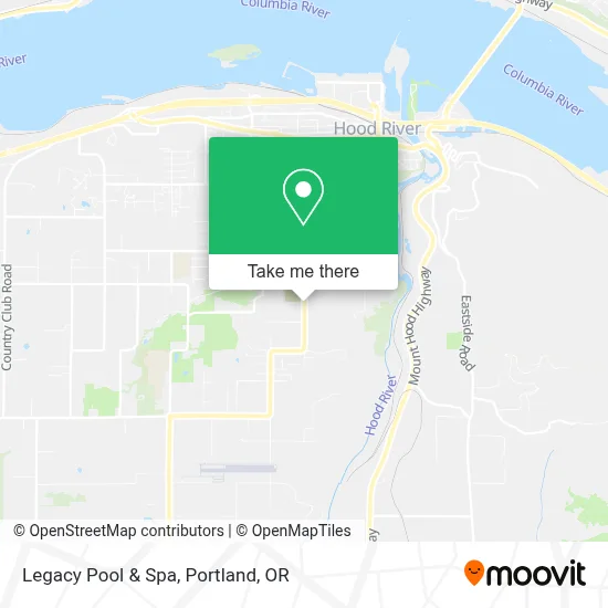 Legacy Pool & Spa map