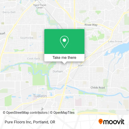 Pure Floors Inc map