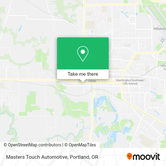 Masters Touch Automotive map