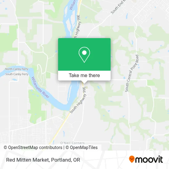 Red Mitten Market map
