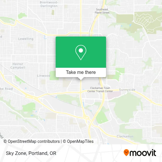 Sky Zone map