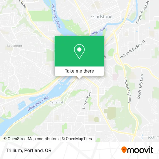 Trillium map