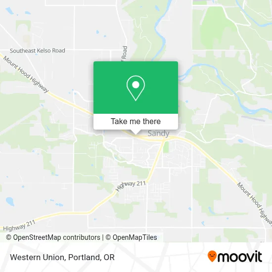 Western Union map