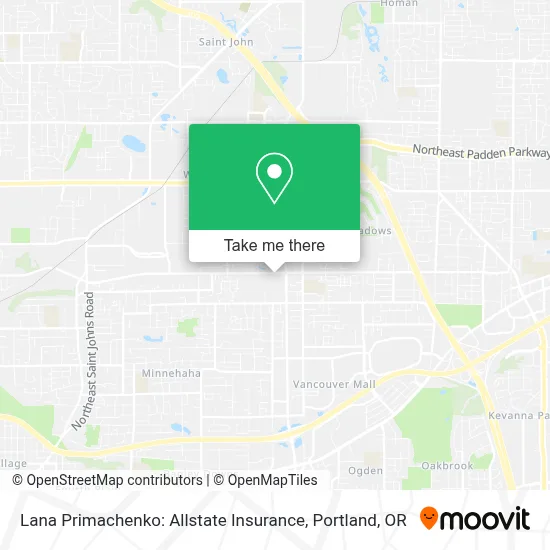 Lana Primachenko: Allstate Insurance map