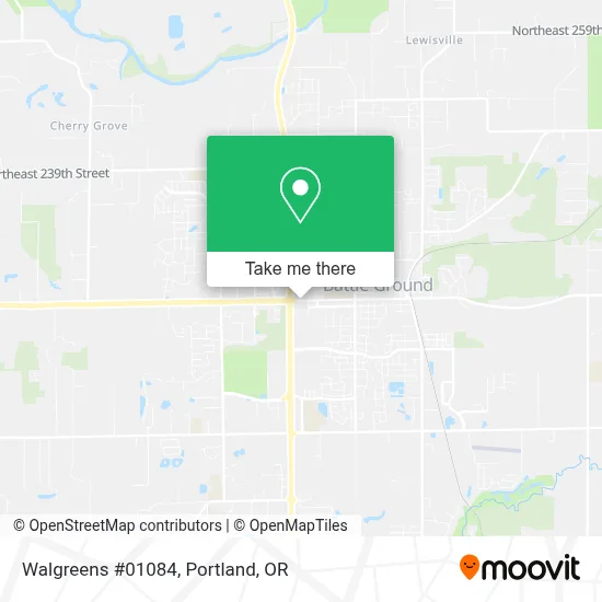 Walgreens #01084 map
