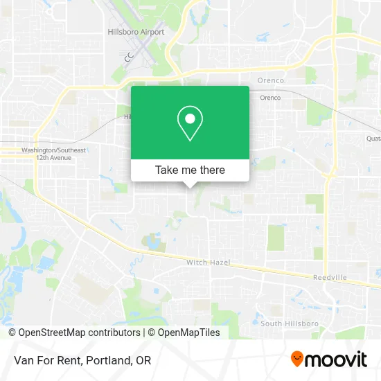 Van For Rent map