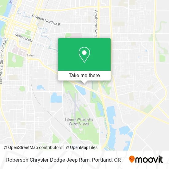 Roberson Chrysler Dodge Jeep Ram map