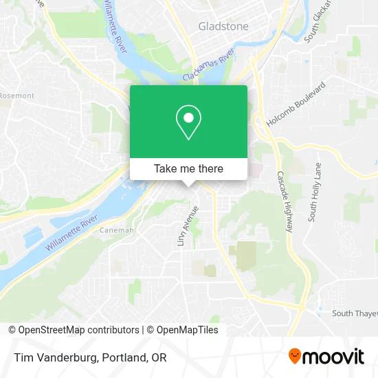 Tim Vanderburg map
