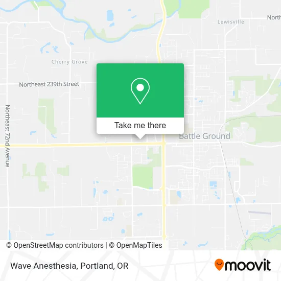 Wave Anesthesia map