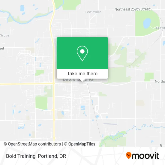 Bold Training map