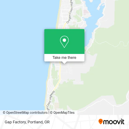 Gap Factory map