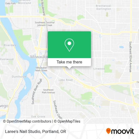 Laree's Nail Studio map