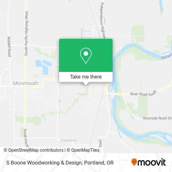 S Boone Woodworking & Design map