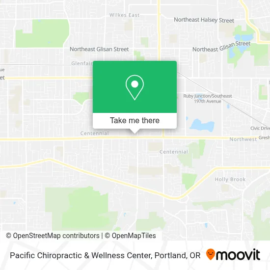 Pacific Chiropractic & Wellness Center map
