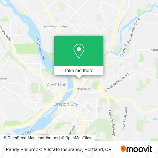 Randy Philbrook: Allstate Insurance map