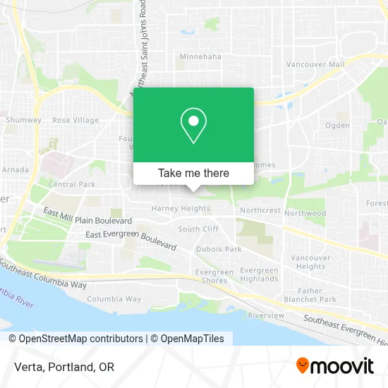 Verta map