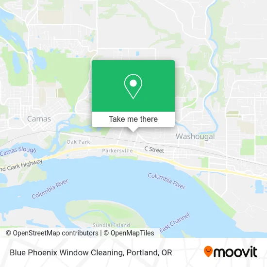 Blue Phoenix Window Cleaning map