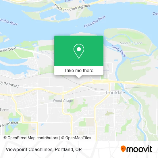 Viewpoint Coachlines map