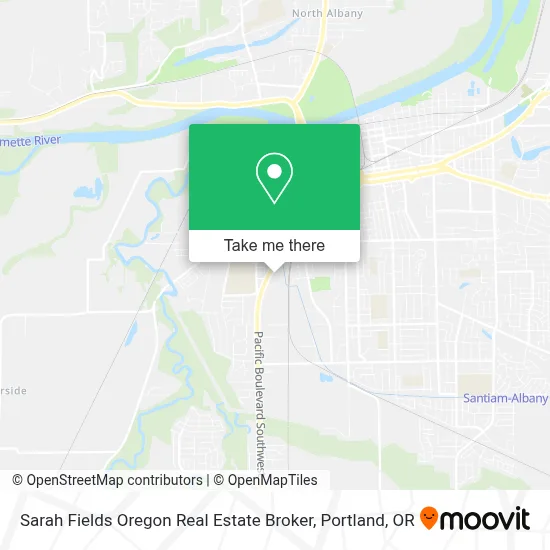 Sarah Fields Oregon Real Estate Broker map