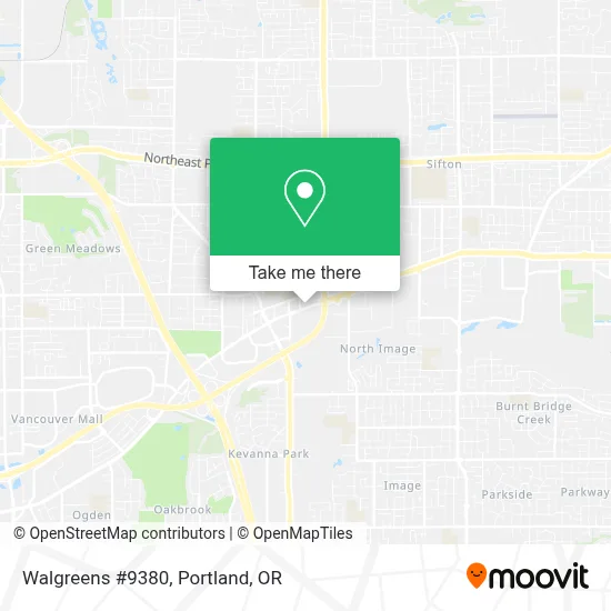 Walgreens #9380 map