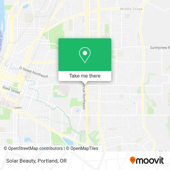 Solar Beauty map