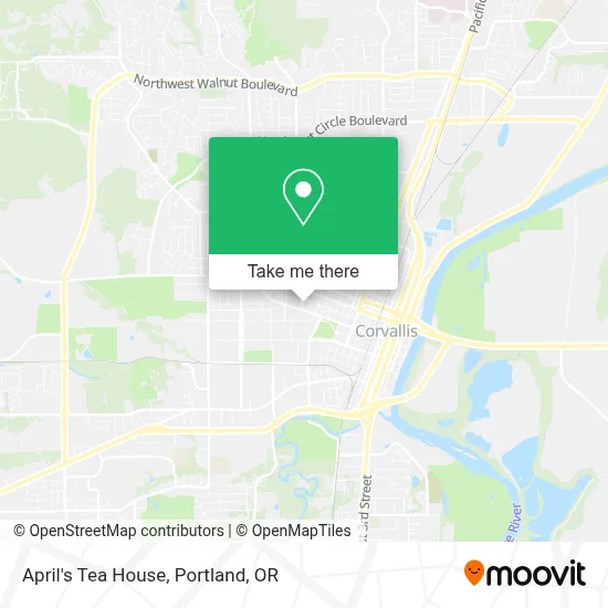 April's Tea House map