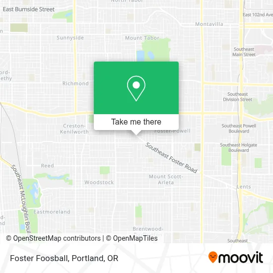 Foster Foosball map