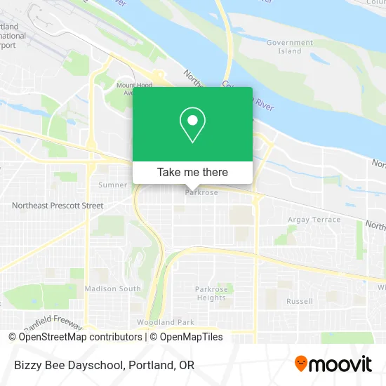 Bizzy Bee Dayschool map