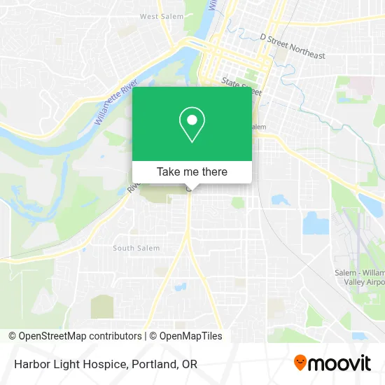 Harbor Light Hospice map