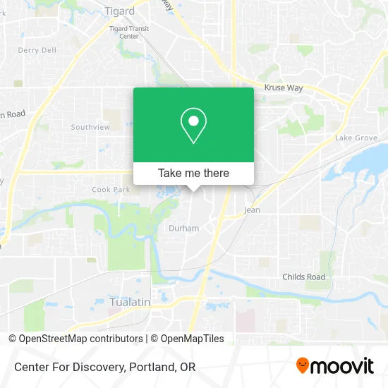 Center For Discovery map