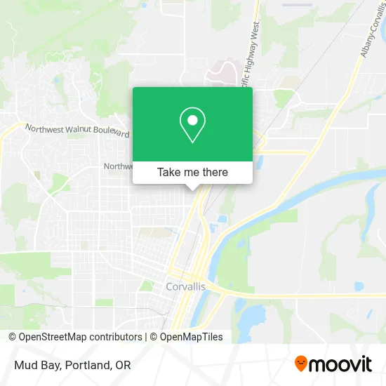 Mud Bay map