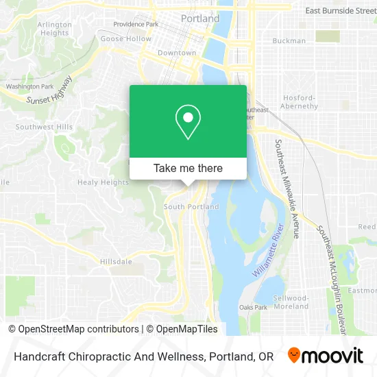 Handcraft Chiropractic And Wellness map