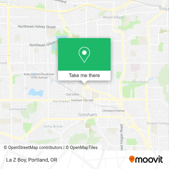 La Z Boy map