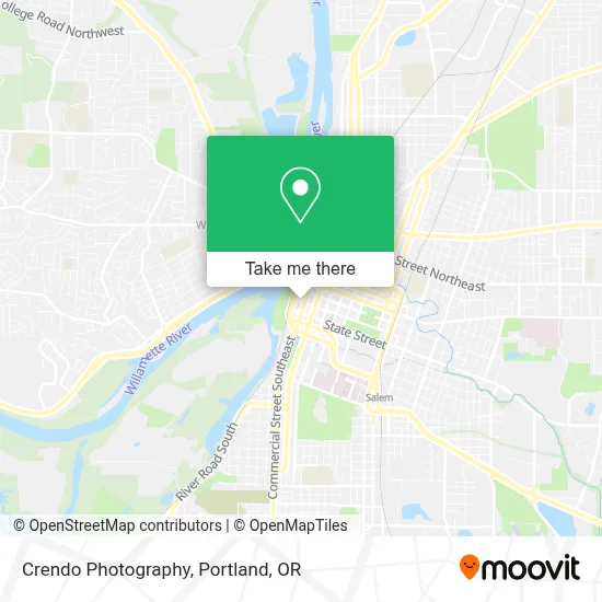 Crendo Photography map