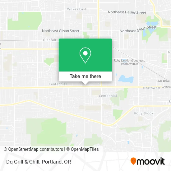 Dq Grill & Chill map