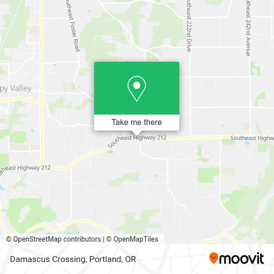 Damascus Crossing map