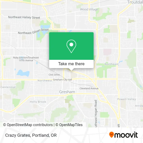 Crazy Grates map