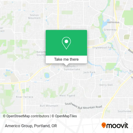 Americo Group map