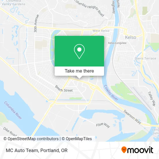 MC Auto Team map