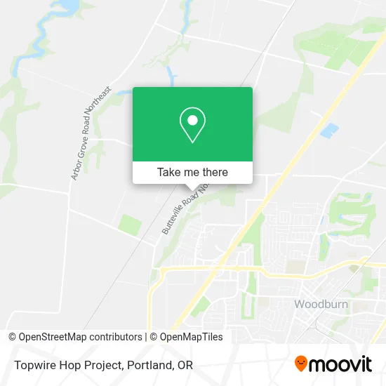 Topwire Hop Project map