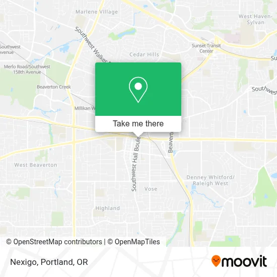 Nexigo map