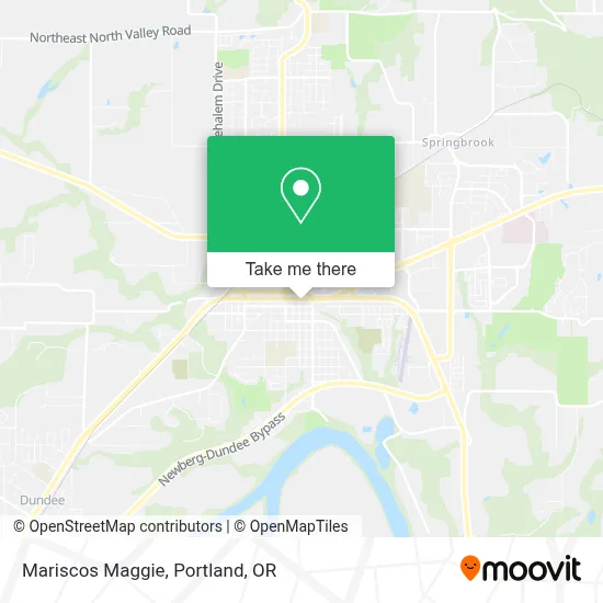 Mariscos Maggie map