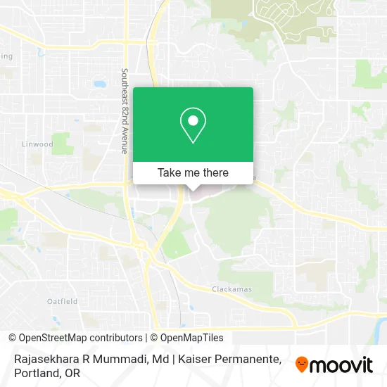 Rajasekhara R Mummadi, Md | Kaiser Permanente map